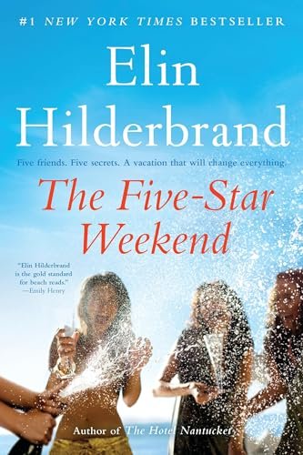 Book cover for "The Five-Star Weekend" by Elin Hilderbrand