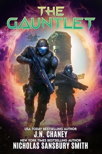 Book cover for "The Gauntlet" by Nicholas Sansbury Smith
