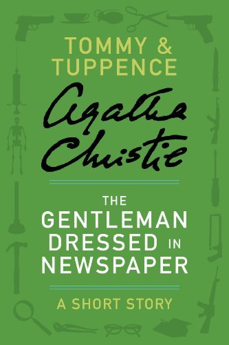 Book cover for "The Gentleman Dressed in Newspaper" by Agatha Christie