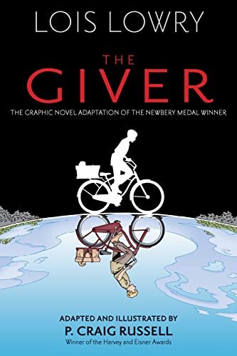 Book cover for "The Giver" by Lois Lowry