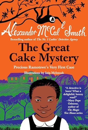 Book cover for "The Great Cake Mystery" by Alexander McCall Smith