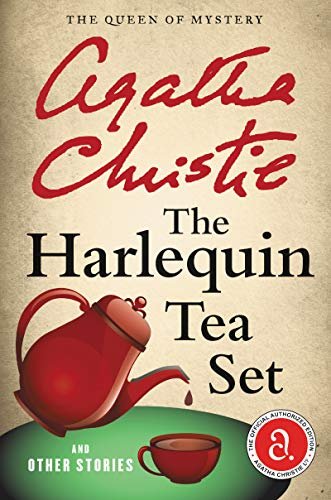 Book cover for "The Harlequin Tea Set and Other Stories" by Agatha Christie