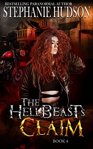 Book cover for "The HellBeast's Claim" by Stephanie Hudson