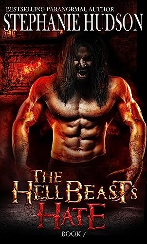 Book cover for "The HellBeast's Hate" by Stephanie Hudson