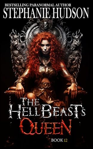 Book cover for "The Hellbeast's Queen" by Stephanie Hudson