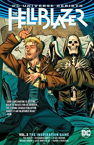 Book cover for "The Hellblazer Vol. 3: The Inspiration Game" by Richard Kadrey