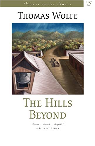 Book cover for "The Hills Beyond" by Thomas Wolfe