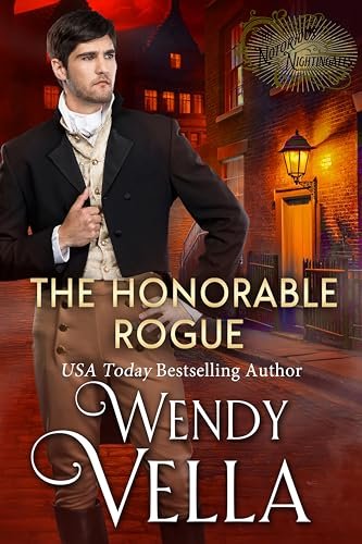 Book cover for "The Honorable Rogue" by Wendy Vella