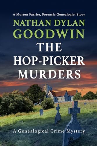 Book cover for "The Hop-Picker Murders" by Nathan Dylan Goodwin