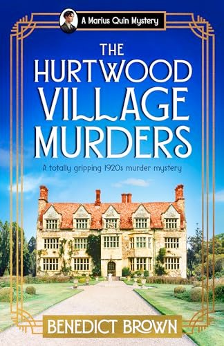 Book cover for "The Hurtwood Village Murders" by Benedict Brown