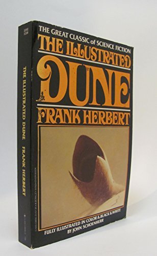 Book cover for "The Illustrated Dune" by Frank Herbert
