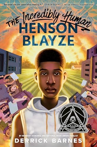 Book cover for "The Incredibly Human Henson Blayze" by Derrick Barnes