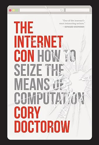 Book cover for "The Internet Con"