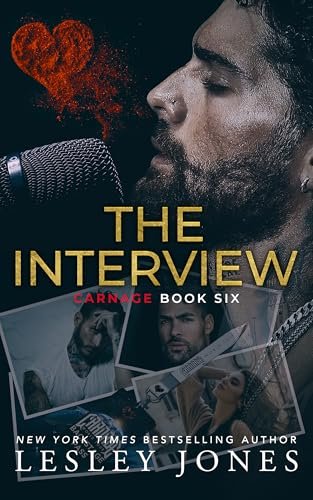 Book cover for "The Interview" by Lesley Jones