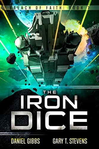 Book cover for "The Iron Dice" by Daniel Gibbs