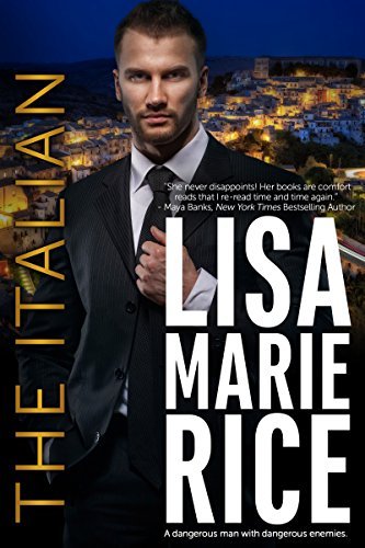 Book cover for "The Italian" by Lisa Marie Rice