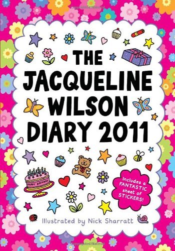 Book cover for "The Jacqueline Wilson Diary 2011" by Jacqueline Wilson