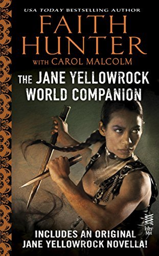 Book cover for "The Jane Yellowrock World Companion" by Faith Hunter