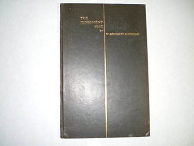 Book cover for "The Judgement Seat" by W Somerset Maugham