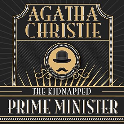 Book cover for "The Kidnapped Prime Minister" by Agatha Christie