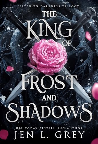 Book cover for "The King of Frost and Shadows" by Jen L Grey