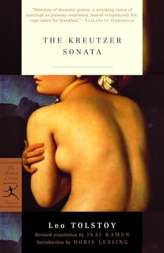 Book cover for "The Kreutzer Sonata" by Leo Tolstoy