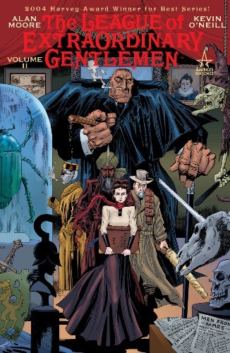 Book cover for "The League of Extraordinary Gentlemen, Vol. 2" by Alan Moore