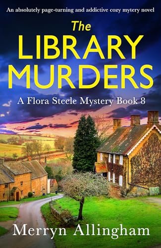 Book cover for "The Library Murders" by Merryn Allingham