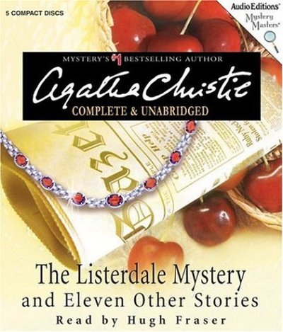 Book cover for "The Listerdale Mystery and Eleven Other Stories" by Agatha Christie