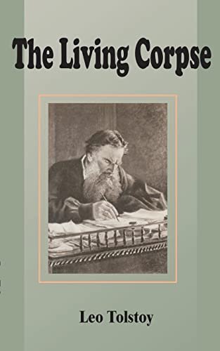 Book cover for "The Living Corpse" by Leo Tolstoy
