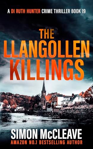 Book cover for "The Llangollen Killings" by Simon McCleave