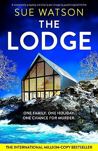 Book cover for "The Lodge" by Sue Watson