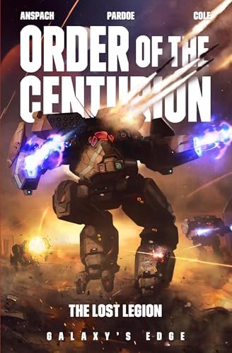 Book cover for "The Lost Legion" by Jason Anspach