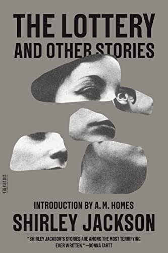 Book cover for "The Lottery and Other Stories" by Shirley Jackson
