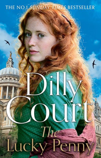 Book cover for "The Lucky Penny" by Dilly Court