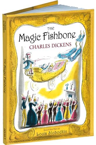 Book cover for "The Magic Fishbone" by Charles Dickens