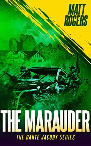 Book cover for "The Marauder" by Matt Rogers