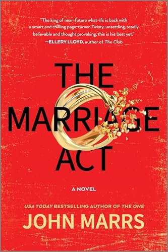 Book cover for "The Marriage Act" by John Marrs