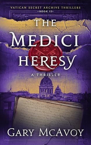 Book cover for "The Medici Heresy" by Gary McAvoy