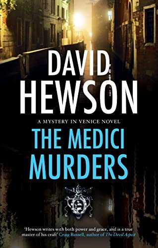 Book cover for "The Medici Murders" by David Hewson