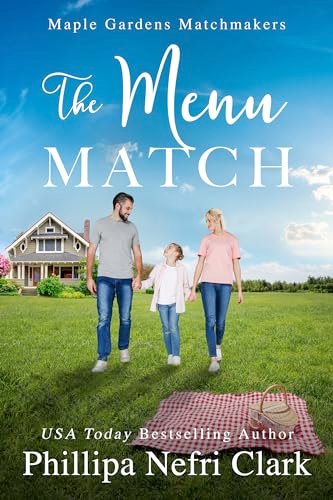 Book cover for "The Menu Match" by Phillipa Nefri Clark