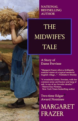 Book cover for "The Midwife's Tale" by Margaret Frazer