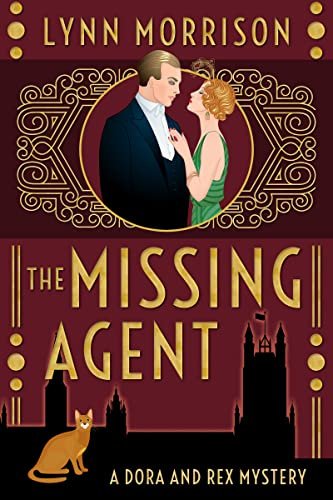 Book cover for "The Missing Agent" by Lynn Morrison