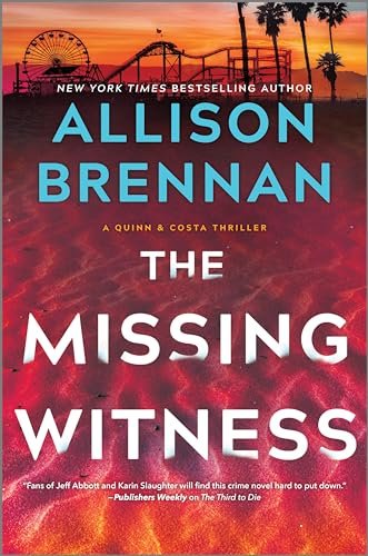 Book cover for "The Missing Witness" by Allison Brennan
