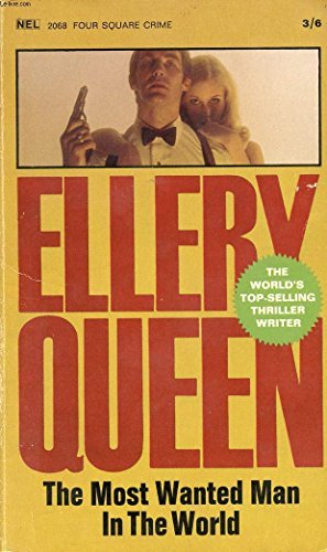 Book cover for "The Most Wanted Man In The World" by Ellery Queen