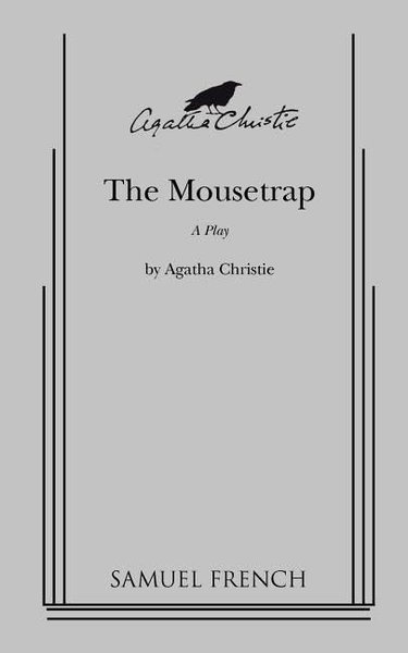 Book cover for "The Mousetrap" by Agatha Christie