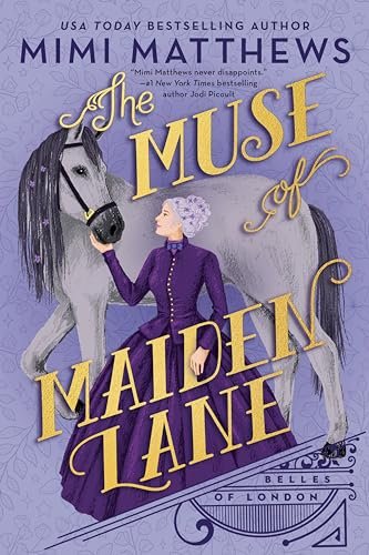 Book cover for "The Muse of Maiden Lane" by Mimi Matthews