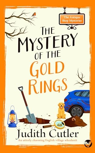 Book cover for "The Mystery of the Gold Rings" by Judith Cutler