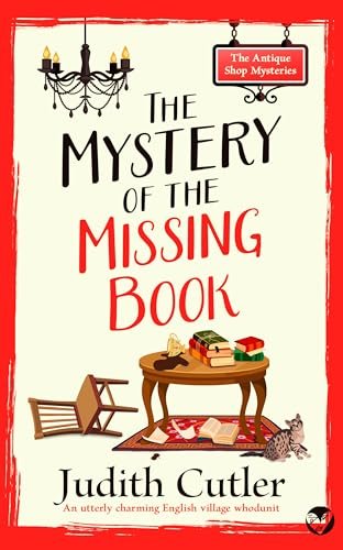 Book cover for "The Mystery of the Missing Book" by Judith Cutler