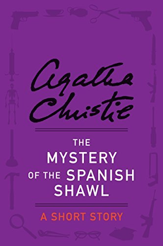Book cover for "The Mystery of the Spanish Shawl" by Agatha Christie
